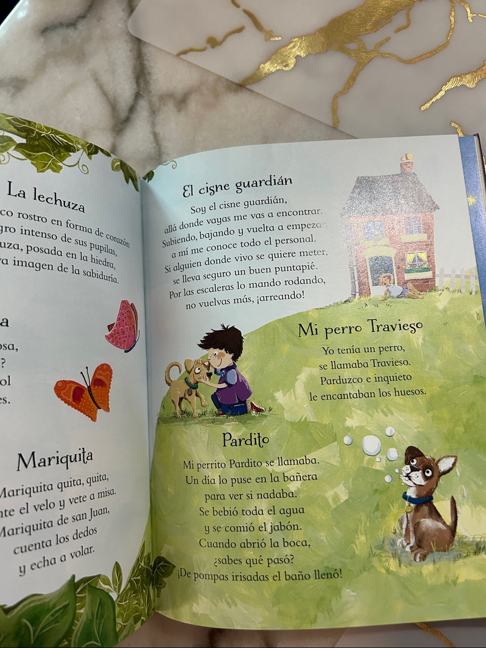 365 cuentos y rimas para la hora de dormir -Children’s Spanish Book Hardcover - Picture 8 of 16